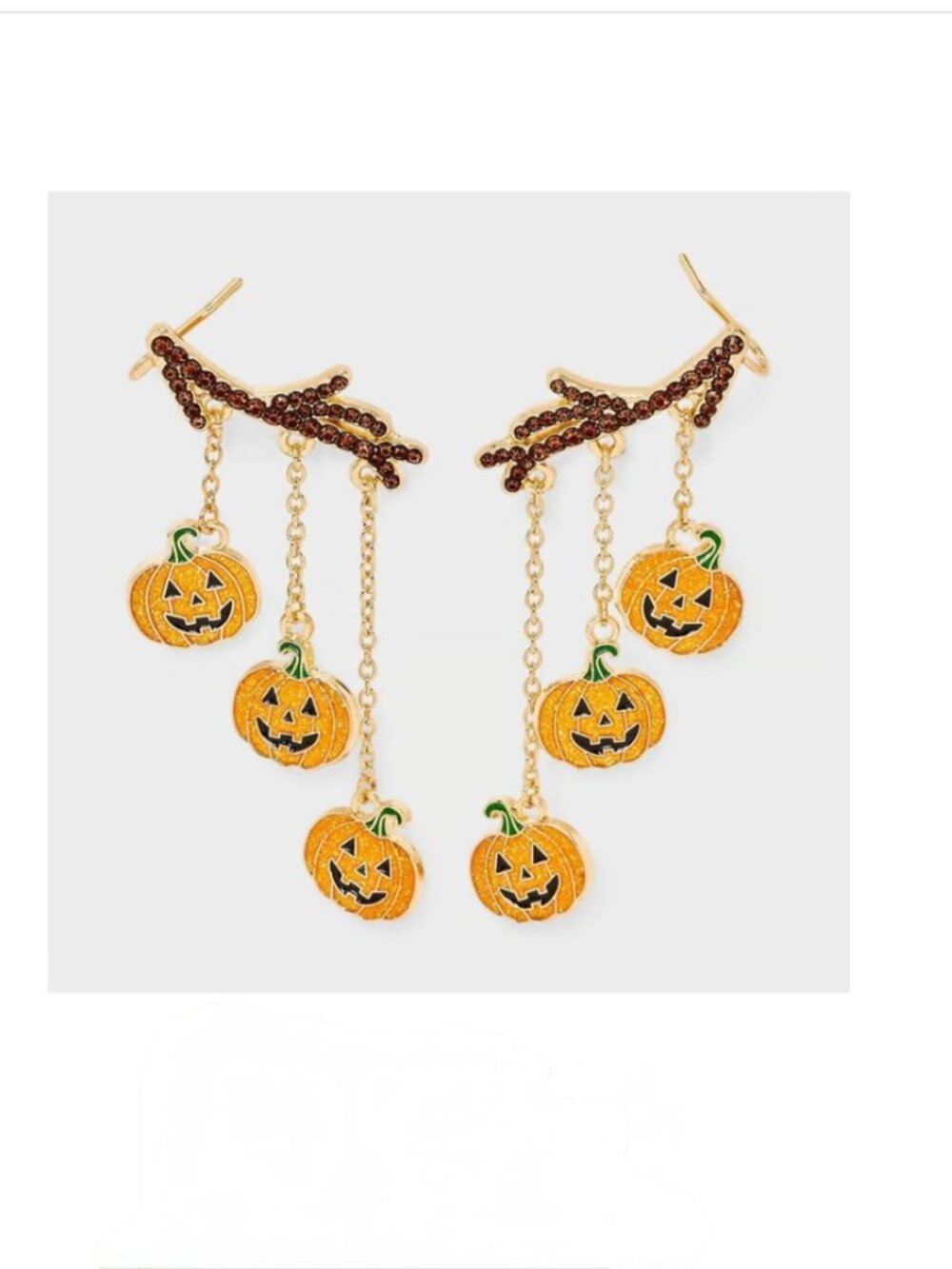 3/$25 Sigarfix by Baublebar Looking Gourd Earrings
